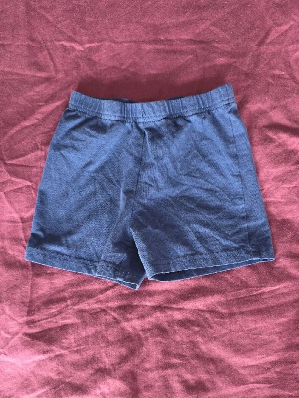 Carter's Cotton Elastic-Waist Shorts - White & Blue